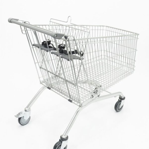 212 Litre Twin Toddler Shopping Trolley New