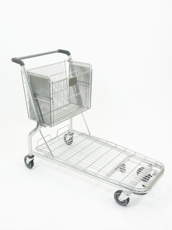 MUC400 Flatbed Trolley with Extendable Basket