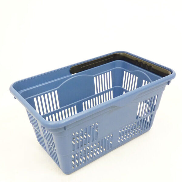 24 Litre Plastic Shopping Basket New Pack of 10 - Free Delivery