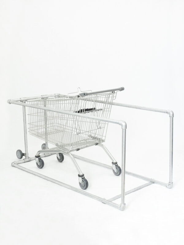 Mobile Shopping Trolley Park with Trolley
