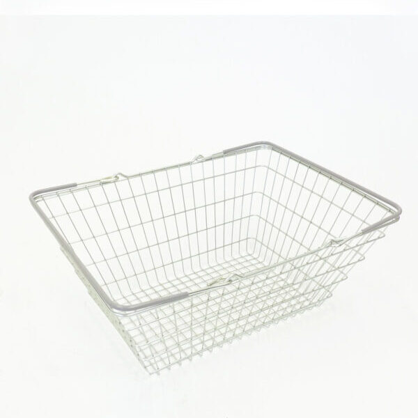 23 Litre Wire Shopping Basket New Pack of 10