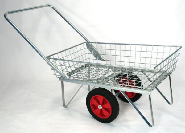 Garden Centre Trolley Single Basket Two Wheels