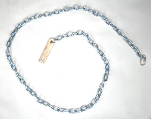 Eecure your trolleys using the Wanzl Classic Solid Coin Lock Starter Chain