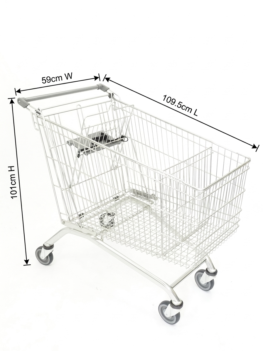 212 Litre Shopping Trolley New - Image 2