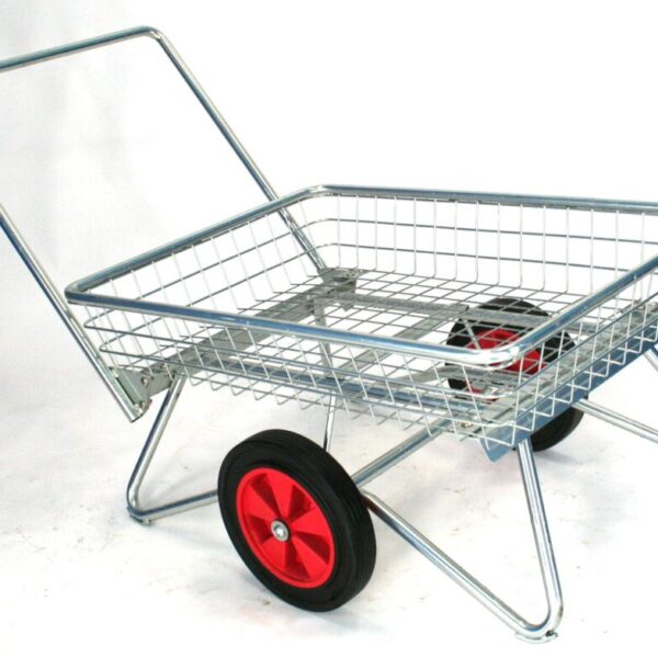 Wheelbarrow Style Garden Centre Trolley New